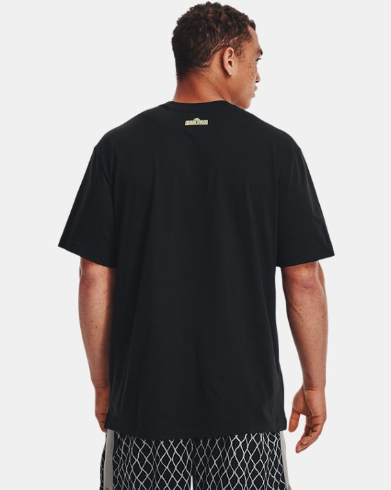 男士Curry Elmo Dribble短袖T恤, Black, pdpMainDesktop image number 1